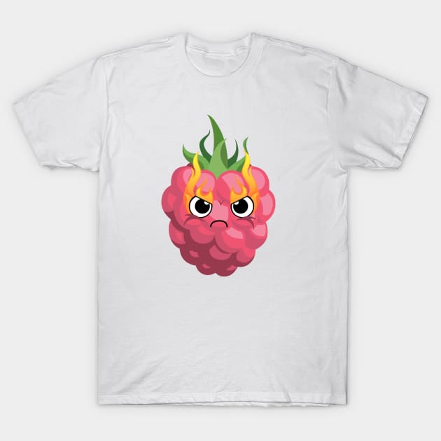 The angry strawberry T-Shirt by Stenev